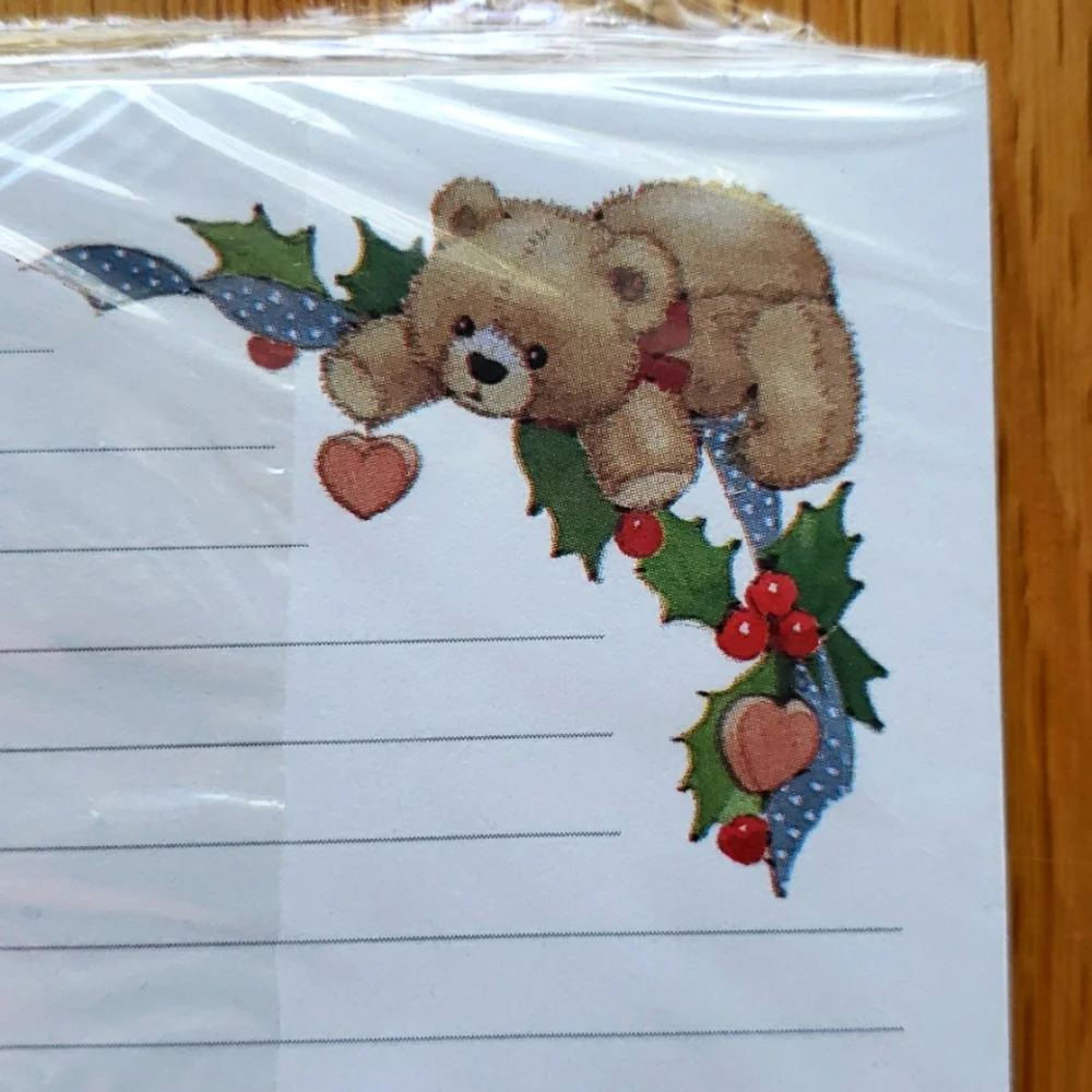 NWOT Christmas Stationary Pad